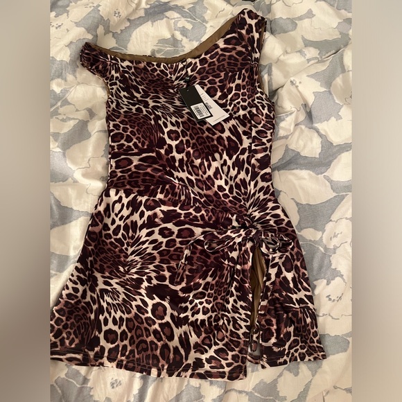Leopard tiger mist dress - Picture 2 of 5